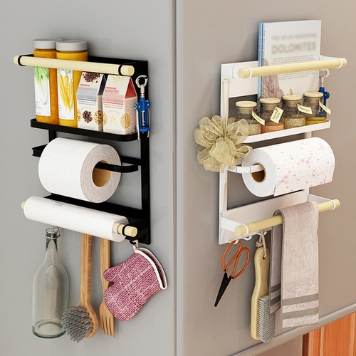 Tiers magnetic spice rack - spice,