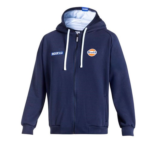 Sparco full zip gulf - zip, hooded