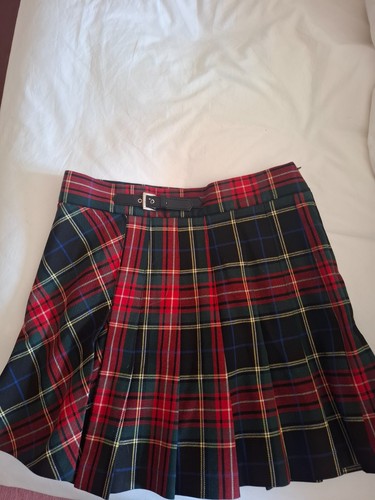 Womens red kilt size marks - kilt,