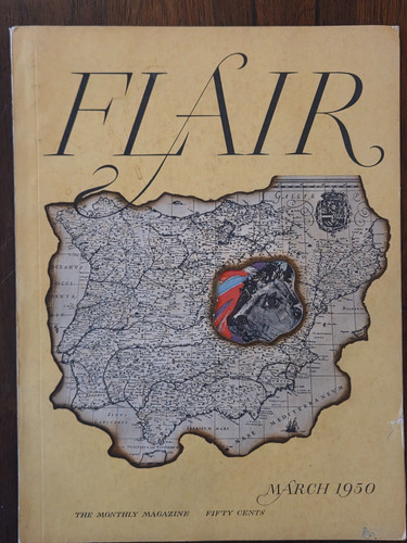 Flair magazine march - magazine, 1950