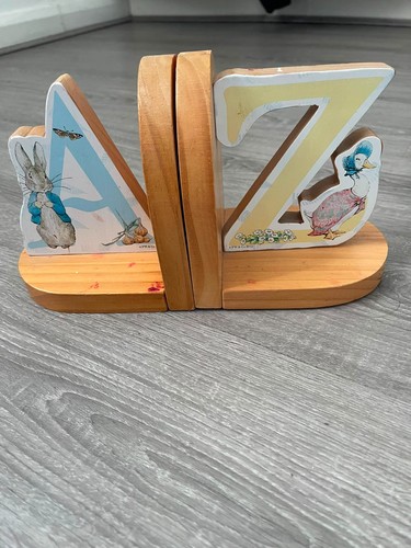 Vintage wooden peter rabbit - vintage,