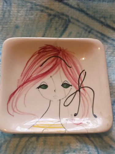 Vintage italian hand painted - vintage,