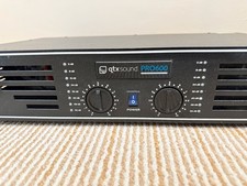 Qtx Sound PRO-600 Stereo Power Amplifier 8 Ohm Studio Amp