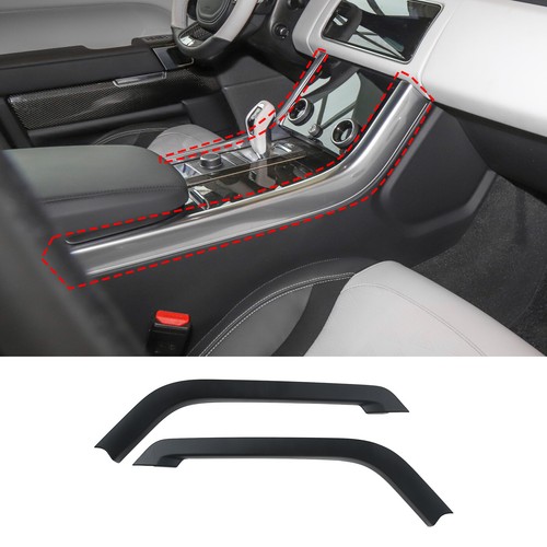 Matte black center console - matte,
