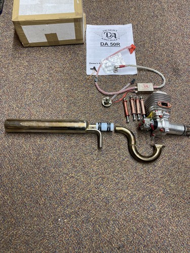 Desert aircraft engine da50r - aircraft, +