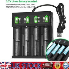 4 Slots Smart Battery Charger