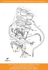 YAMAHA Collar, 90387-06518 OEM