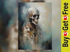 Eerie 7"x5" Oil Painting