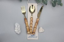 Reusable Wooden Bamboo Cutlery