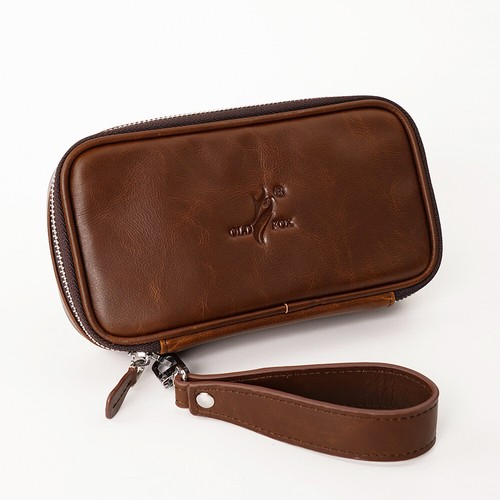 Old fox cow leather - fox, tobacco