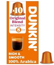 Dunkin Donuts range nespresso