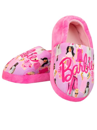 Barbie girls slippers pink - barbie, 12