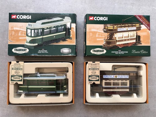 Two corgi trams - trams, 36903