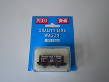 Peco N gauge  NR-P106 7 Plank Wagon "Bradford & Sons Yeovil" 