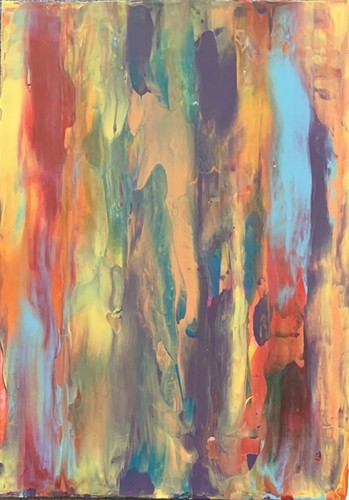 Original textured abstract - original,