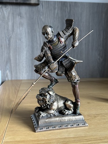 Veronese bronzed resin samurai - veronese,