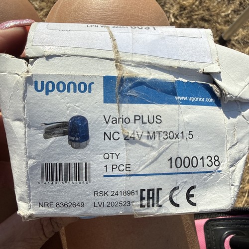 Uponor vario plus 24v - nc,