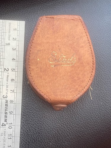 Vintage handmade leather stud - vintage,