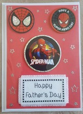 HANDCRAFTED CARD SPIDERMAN