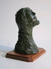 Sculpture Head Man Statue