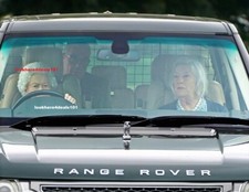 Queen Elizabeth Driving Photo