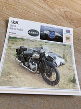 Ariel 550 VB Side-Car Swallow