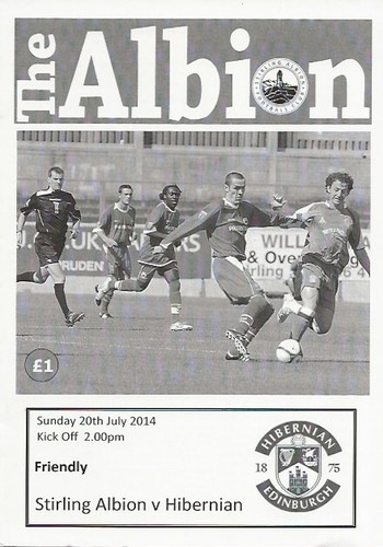 Stirling albion hibernian - v,