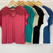 Womens Lace Batwing T-Shirt