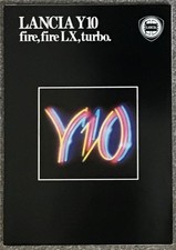 LANCIA Y10 Car Sales Brochure