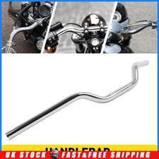 Chrome 7/8" 22mm Handlebar Tracker Drag Bars For Triumph Scrambler Bonneville UK