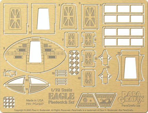 Space 1999 photoetch set for - set,