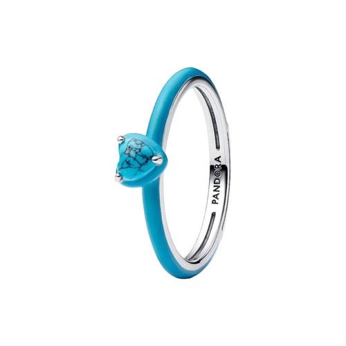 Pandora silver turquoise - turquoise,