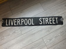 Vintage London Bus blind