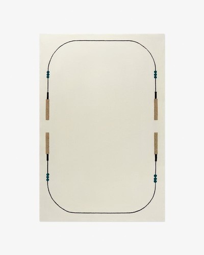 Nordic knots hand - hand, rug