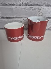 Nescafe Milk Jug And Sugar Bowl