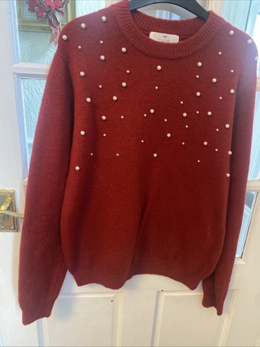 Round neck jumper with - h&m,