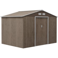 6ft steel garden shed - 9,