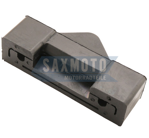 Retaining rubber fuel tank