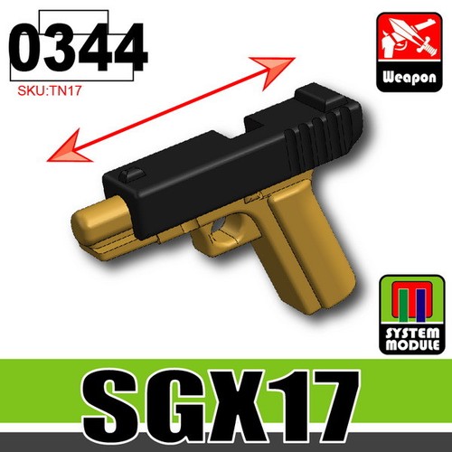 Sgx17 pistol 9mm compatible - sgx17,