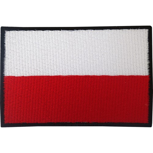 Polish flag patch iron - flag,