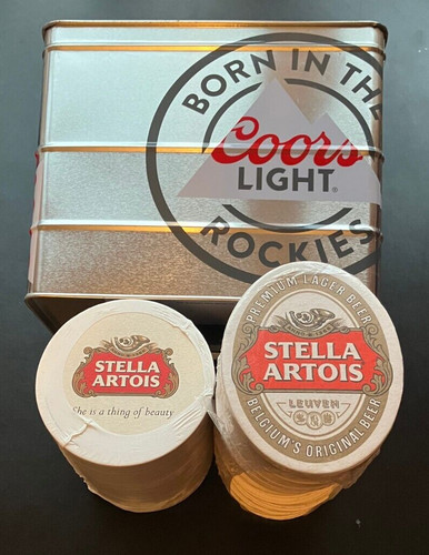 Stella artois beer mats - mats, &