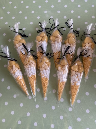 Pre filled sweet cones pack - pre-filled,