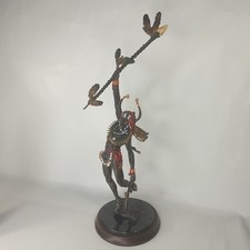 Franklin Mint Spirit Of The Grizzly Bear Bronze Figurine Statue By R .F Murphy