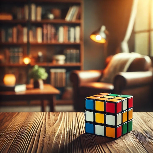Magic cube classic - puzzle, kids