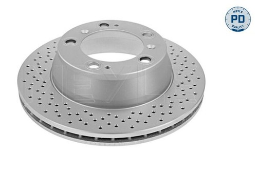 Rear brake disc pair - brake, fits