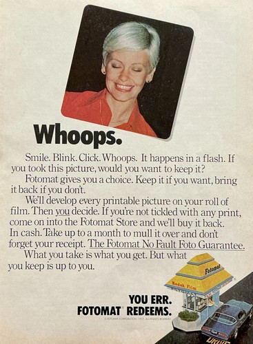 1977 fotomat drive - fotomat, photo