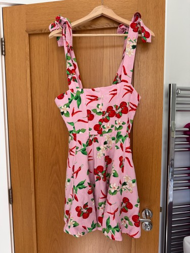 Zara cherries mini dress - zara,