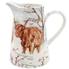 Christmas Highland Cows Milk