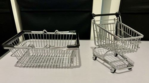 Mini shopping trolley and - m&s,