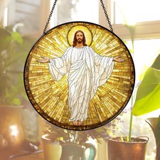 Jesus Christ Stained Glass